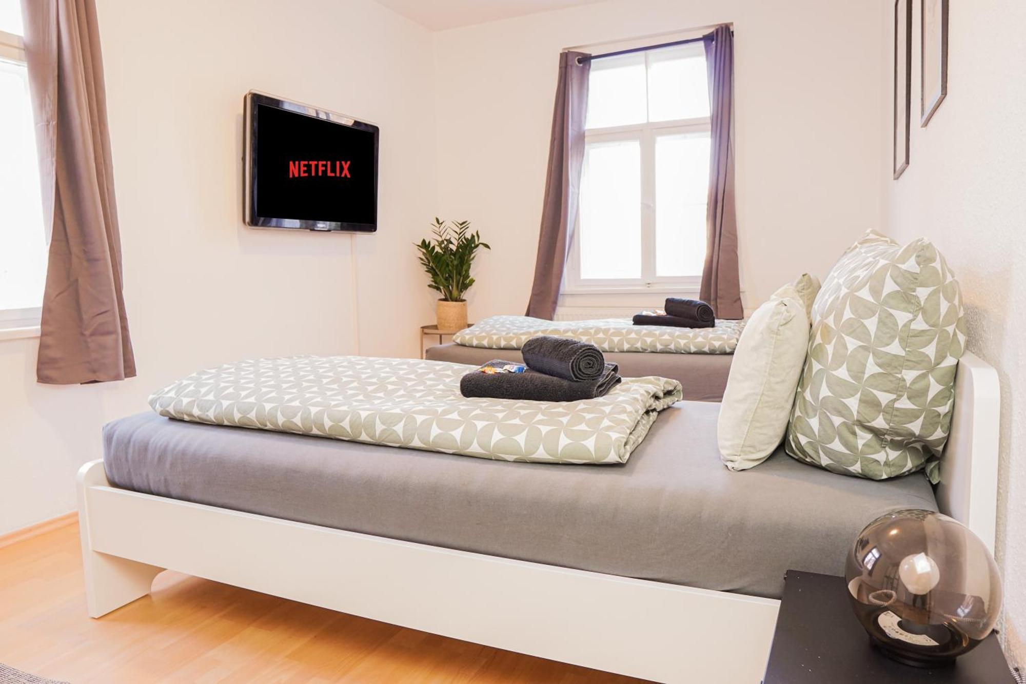 Apartment Homyi Wohlfuehloase Im Sueden Leipzigs *netflix-wlan